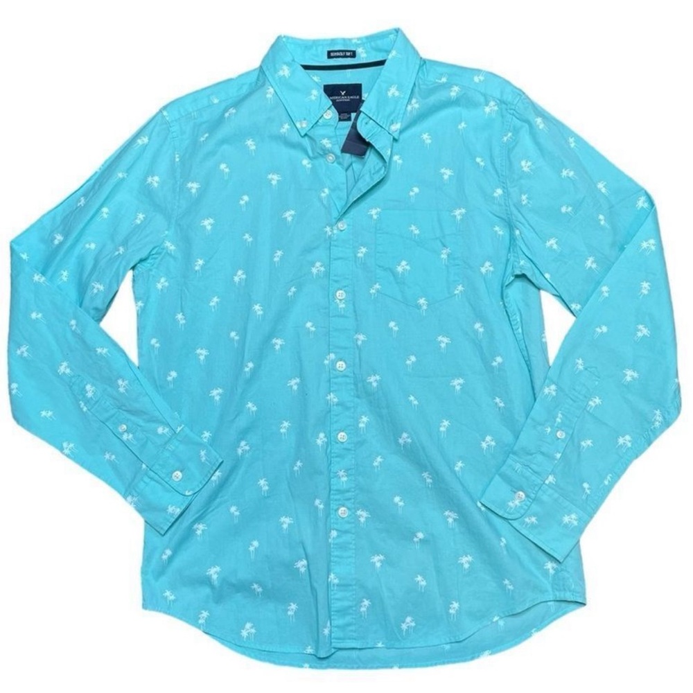 AMERICAN EAGLE OUTFITTERS SERIOUSLY SOFT BUTTON DOWN UNISEX SHIRT